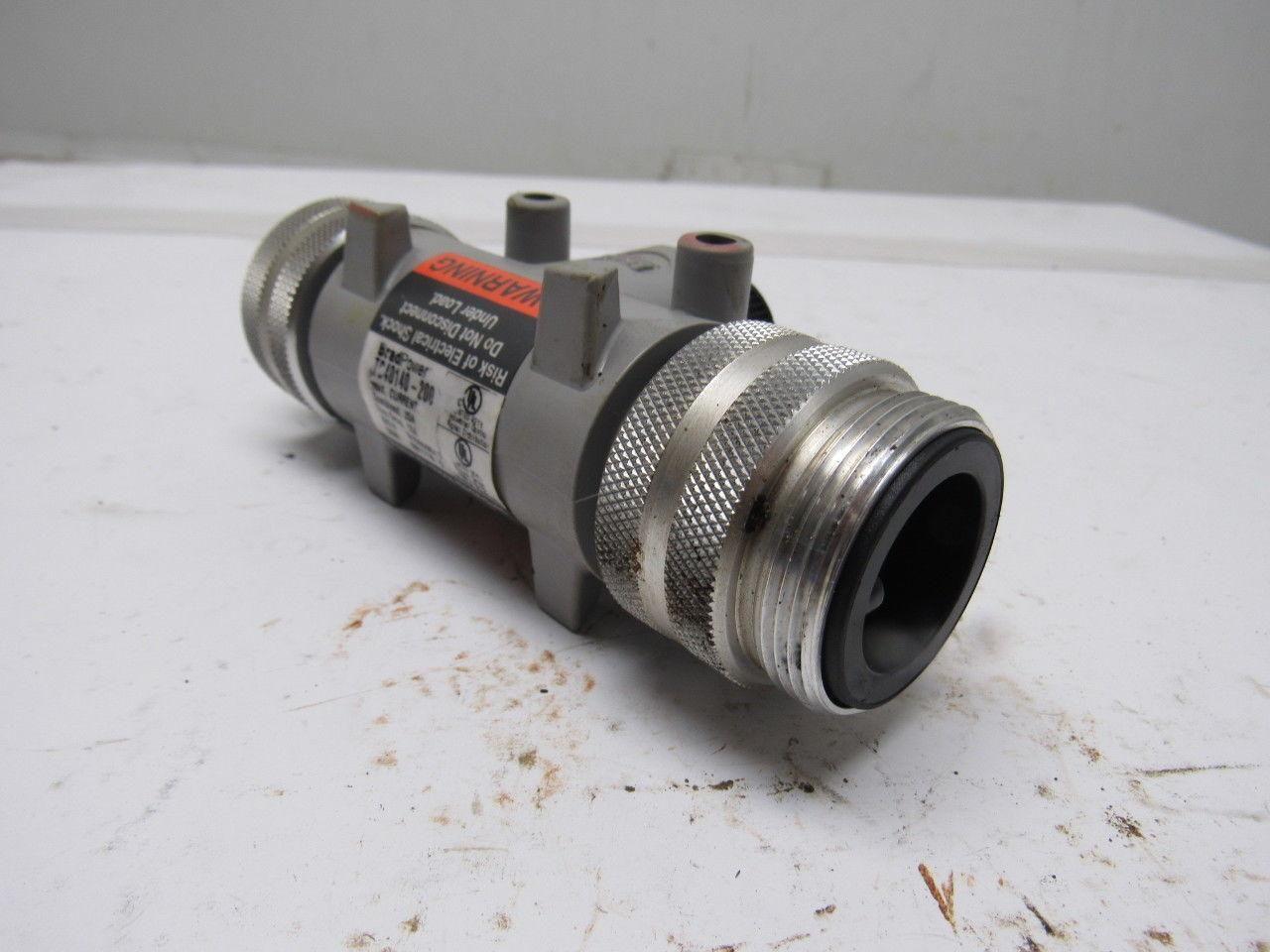 BradPower TC40140-200 Woodhead Quick Change Tee Connector