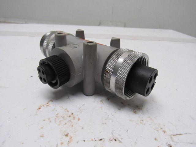 BradPower TC40140-200 Woodhead Quick Change Tee Connector