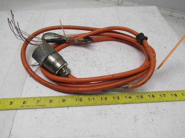 Indramat IKS0083-03.0 E42256 32 Pin 43mm Female Plug AWM Style Multi-Pair 8'