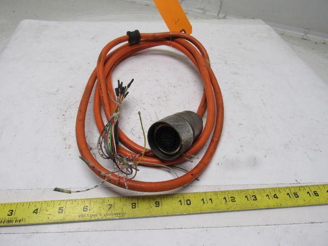 Indramat IKS0083-03.0 E42256 32 Pin 43mm Female Plug AWM Style Multi-Pair 8'