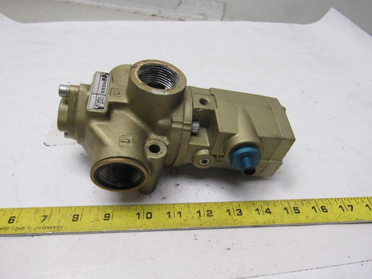 Ross D2773A6858 2/2 Solenoid Operated 1" NPT Poppet Valve