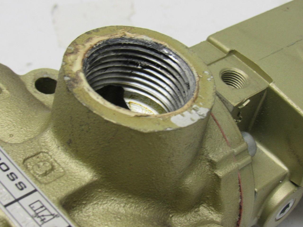 Ross D2773A6858 2/2 Solenoid Operated 1" NPT Poppet Valve