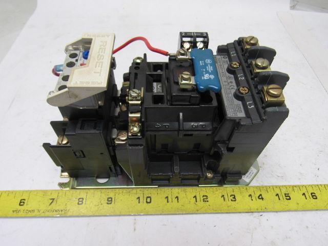 Allen Bradley 592-A1CA | 509-BOD-A1C NEMA 1 600v Contactor 110v Coil 12-38A 10Hp