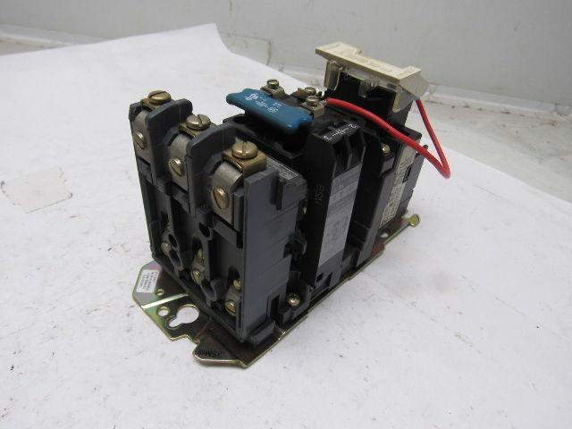 Allen Bradley 592-A1CA | 509-BOD-A1C NEMA 1 600v Contactor 110v Coil 12-38A 10Hp