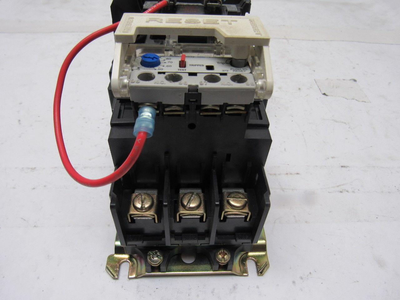 Allen Bradley 592-A1CA | 509-BOD-A1C NEMA 1 600v Contactor 110v Coil 12-38A 10Hp