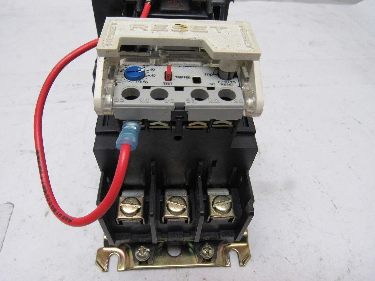 Allen Bradley 509-BOD-A1B Motor Starter NEMA 1 600V .19-.6A Trip 592-A1BA