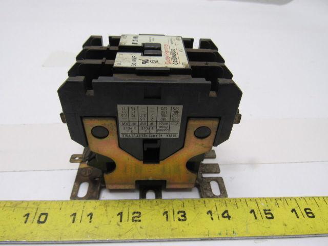 Cutler Hammer C25DND330 Ser A1 30A Contactor 24V Coil 15Hp 600V Lot Of 6