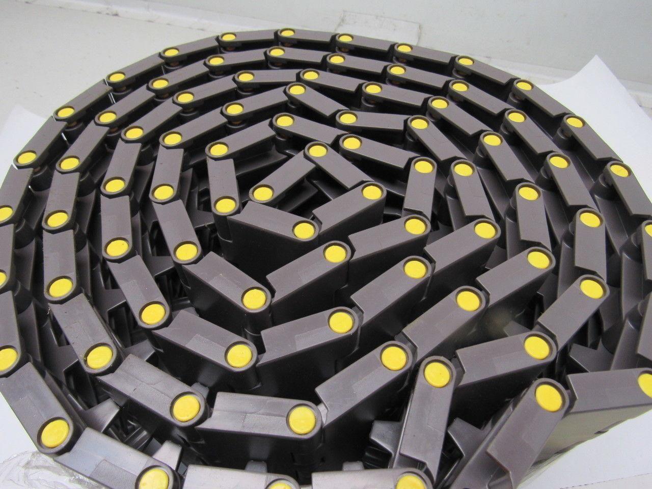 Rexnord DTS 5705 Mat Top 7" Wide Blade Edge Flat Top Conveyor Chain 10'