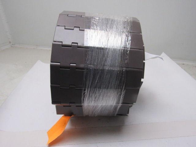 Rexnord DTS 5705 Mat Top 7" Wide Blade Edge Flat Top Conveyor Chain 10'