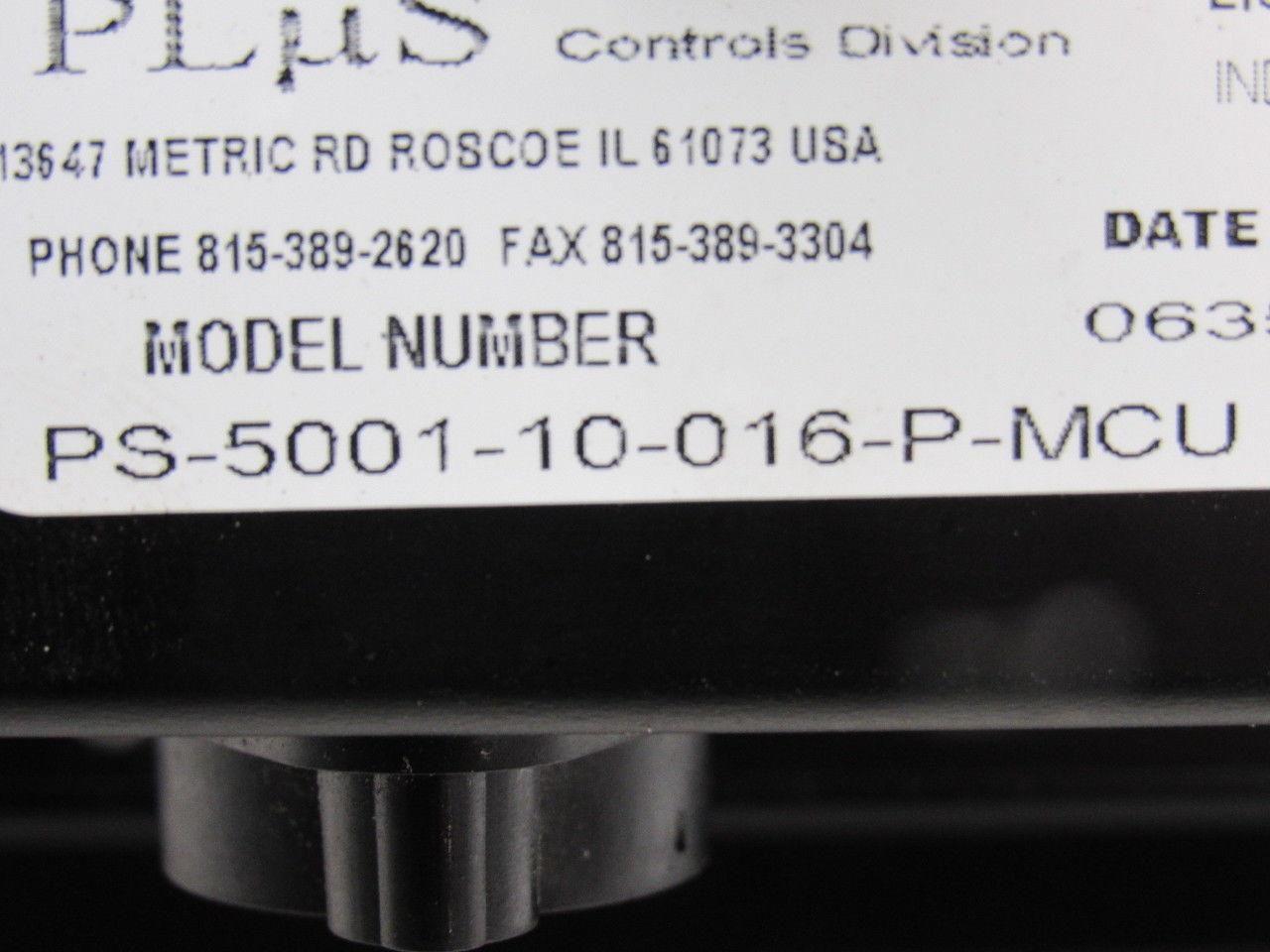 Electro Cam PS-5001-10-016-P-MCU Plus 5000 50/60Hz Programmable Limit Switch HMI