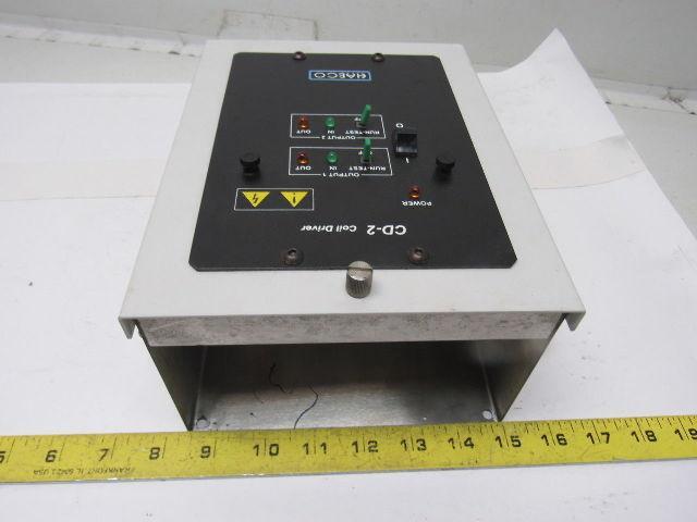 Haeco CD-2 2 Channel Solenoid Coil Driver Valve Operator 4ms Cycle