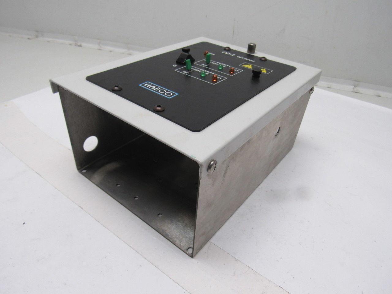 Haeco CD-2 2 Channel Solenoid Coil Driver Valve Operator 4ms Cycle