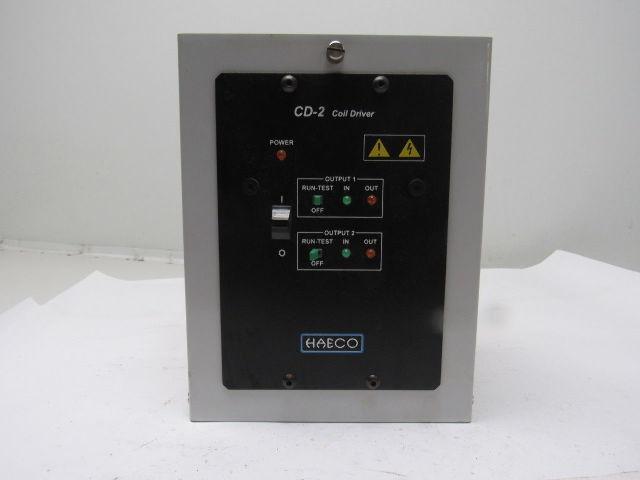 Haeco CD-2 2 Channel Solenoid Coil Driver Valve Operator 4ms Cycle