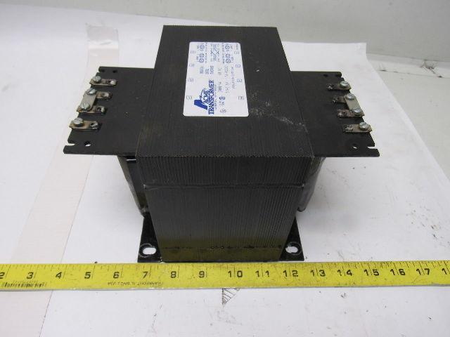 Acme TA-83222 240/480V Pri 120/240V Sec Transformer 2000VA 60Hz