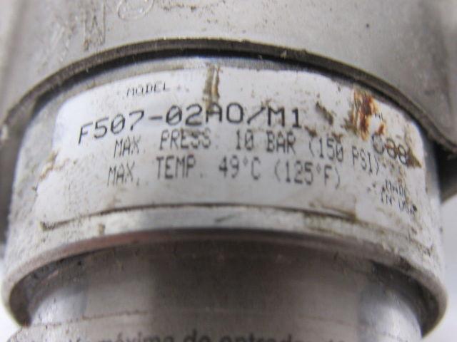 Watts Watts F507-02AO/M1 Mini Coalescing Filter 1/4" Ports 0.7 Micron Lot of 2