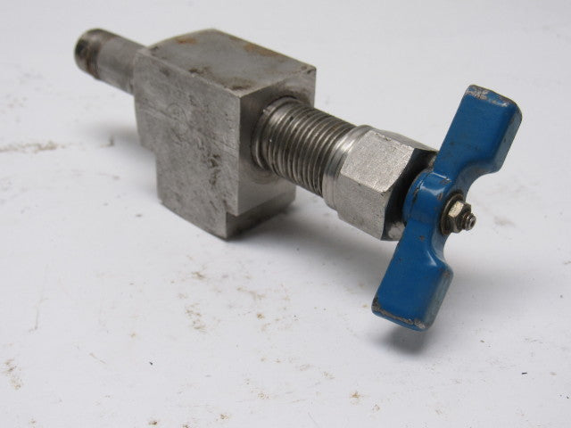 Marsh N1353 Marsh 316SST Metal-to-Metal Seat Needle Valve 3/8" NPT