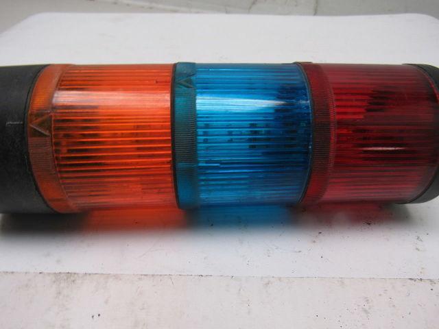 Telemecanique XVA-LC3 Stack light W/ Base Red/Orange/Blue 220V