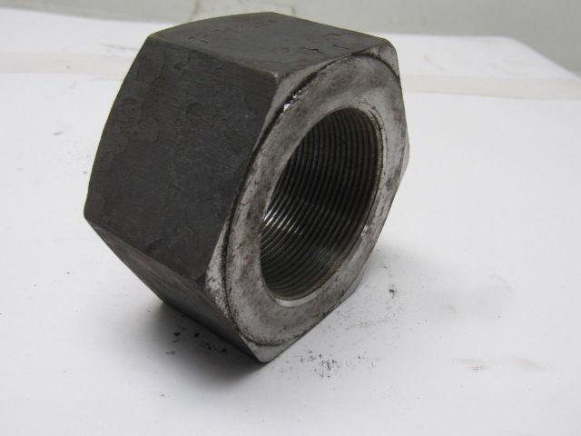 2-1/4"-12 Steel Hex Nut Right Hand Fine Thread