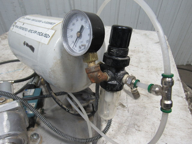 12-1/2" Stainless Steel Dust Collector Air Powered Blow Down Jet Filter Cleaner