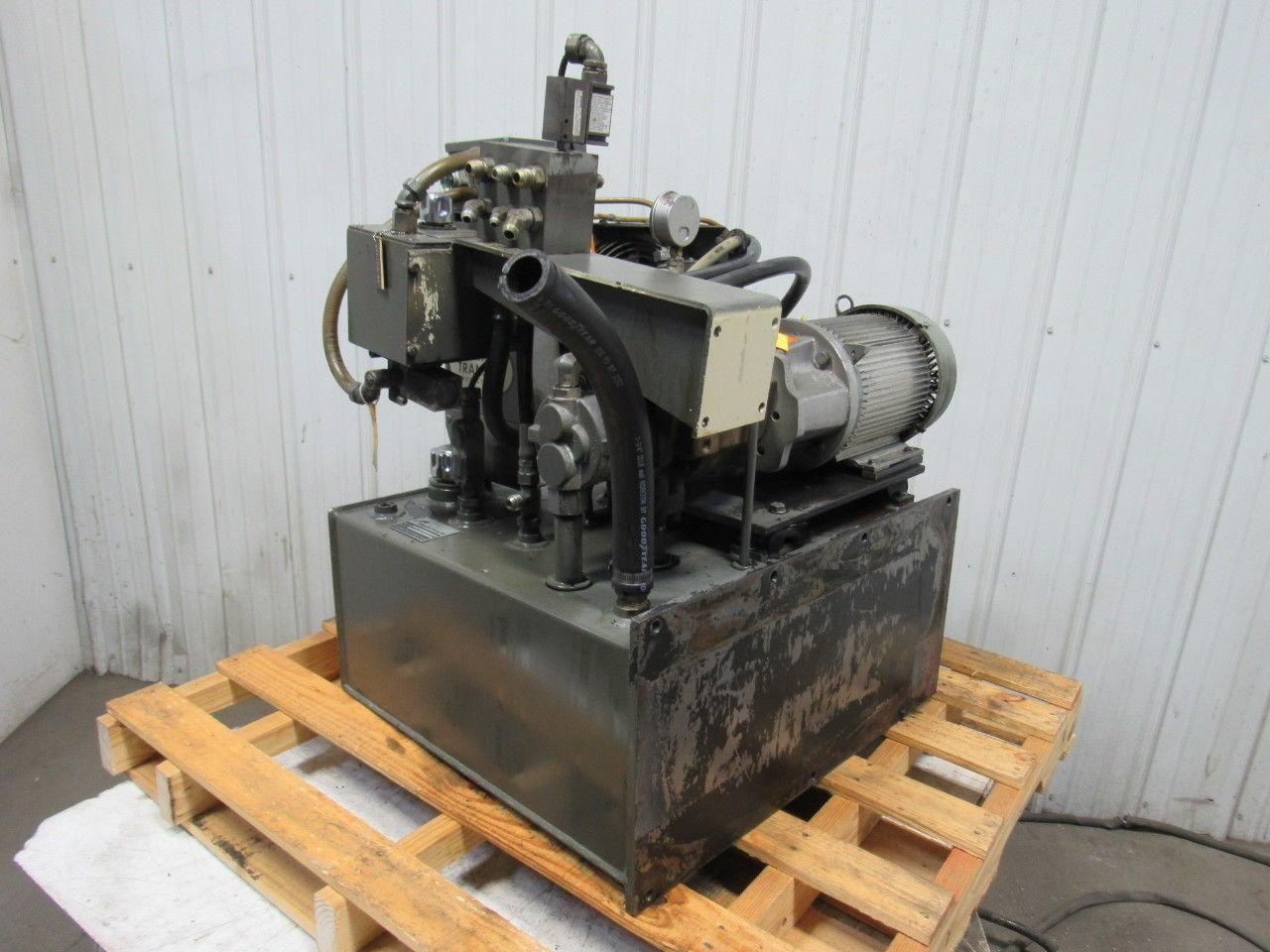 Cincinnati Milacron/Hydrotech HU00584 Cinturn CNC Lathe Hydraulic Power Unit