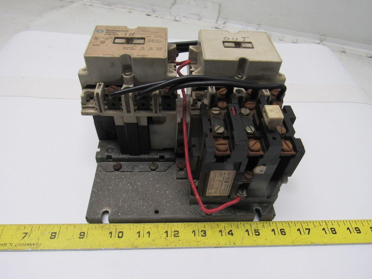 Westinghouse A210M1CX Motor Starter 7.5-10 Hp 200-575V 3PH