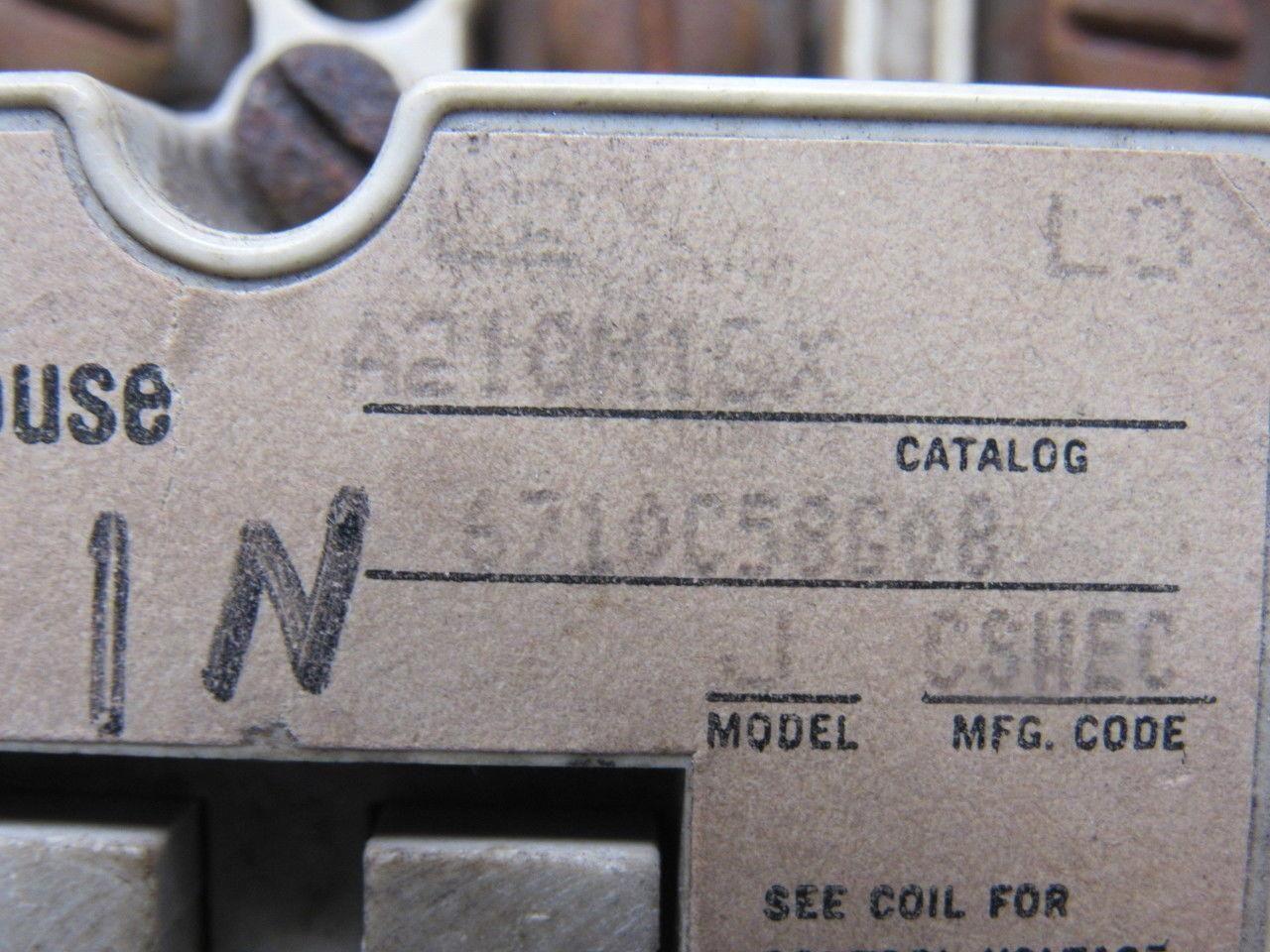 Westinghouse A210M1CX Motor Starter 7.5-10 Hp 200-575V 3PH