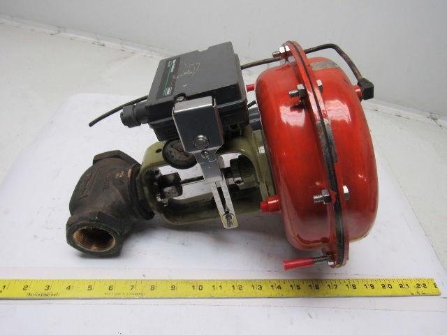 Fisher Type 3661 4-20 mA DC Single Acting Pneumatic Valve Actuator 1-1/2" Valve