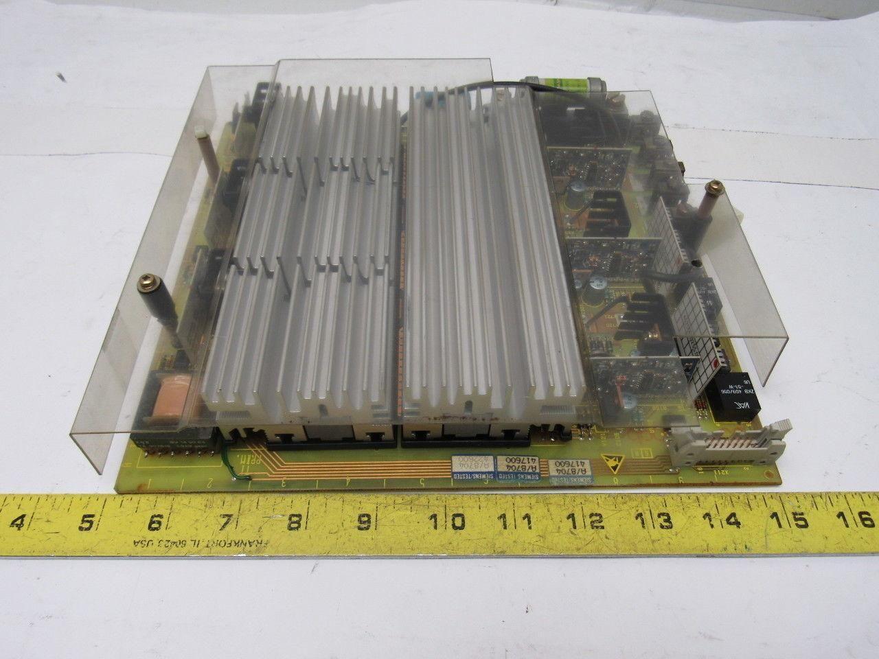 Siemens 6SC6120-DFE00 Servo Drive Controller Circuit Board Card