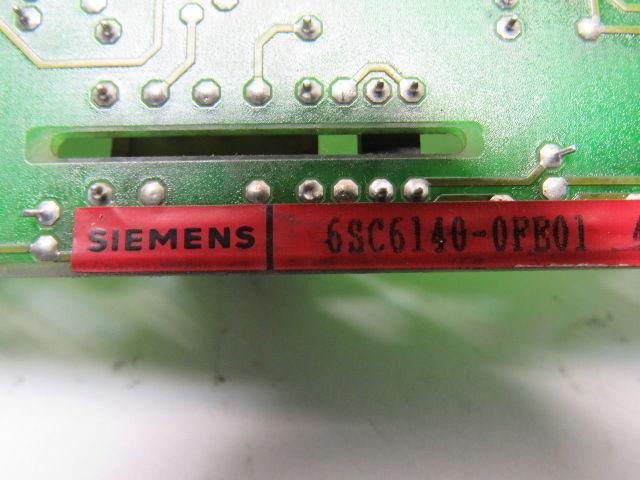Siemens 6SC6140-0FE01 Simodrive Servo Drive Controller Circuit Board Card PARTS