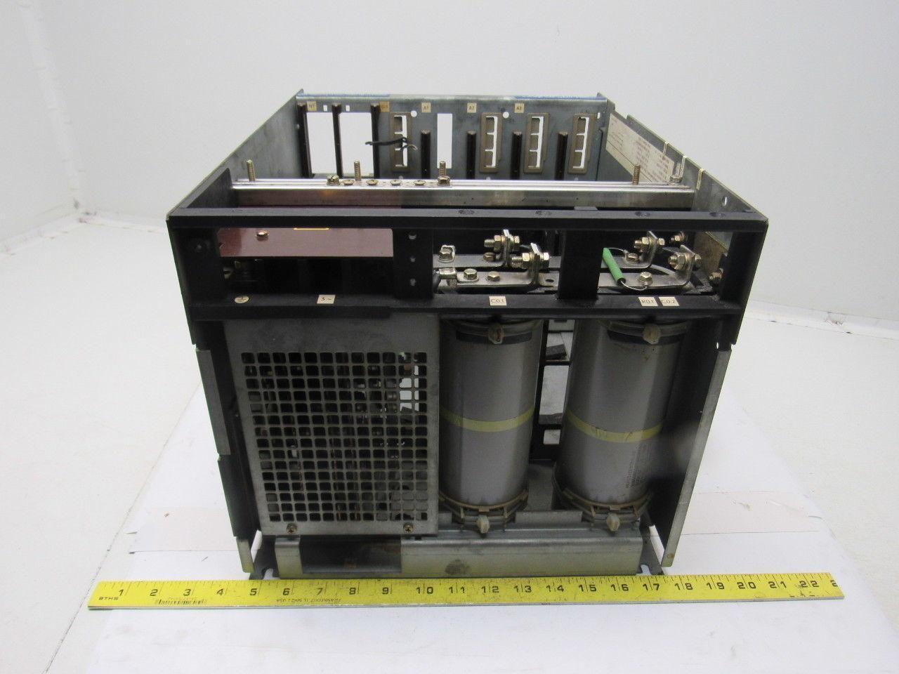 Siemens 6SC6101 Cincinnati Milacron 2 Axis Simodrive Servo AC/DC Converter Rack