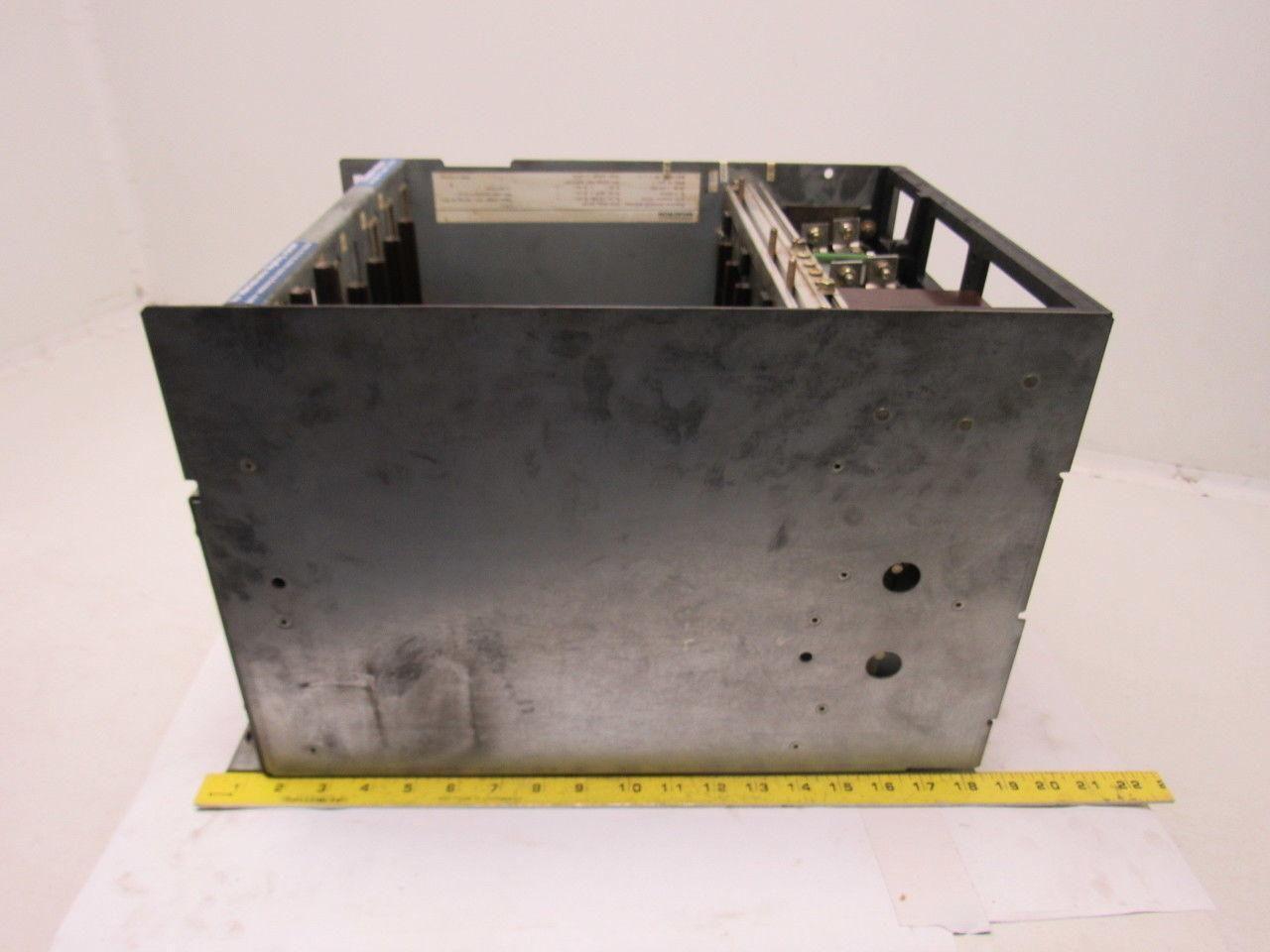 Siemens 6SC6101 Cincinnati Milacron 2 Axis Simodrive Servo AC/DC Converter Rack
