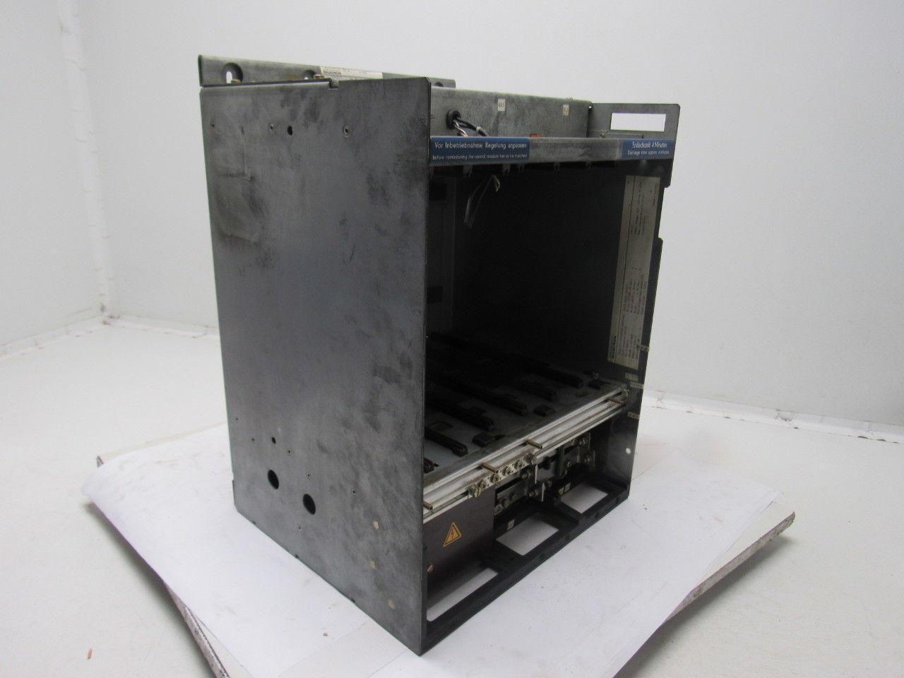 Siemens 6SC6101 Cincinnati Milacron 2 Axis Simodrive Servo AC/DC Converter Rack