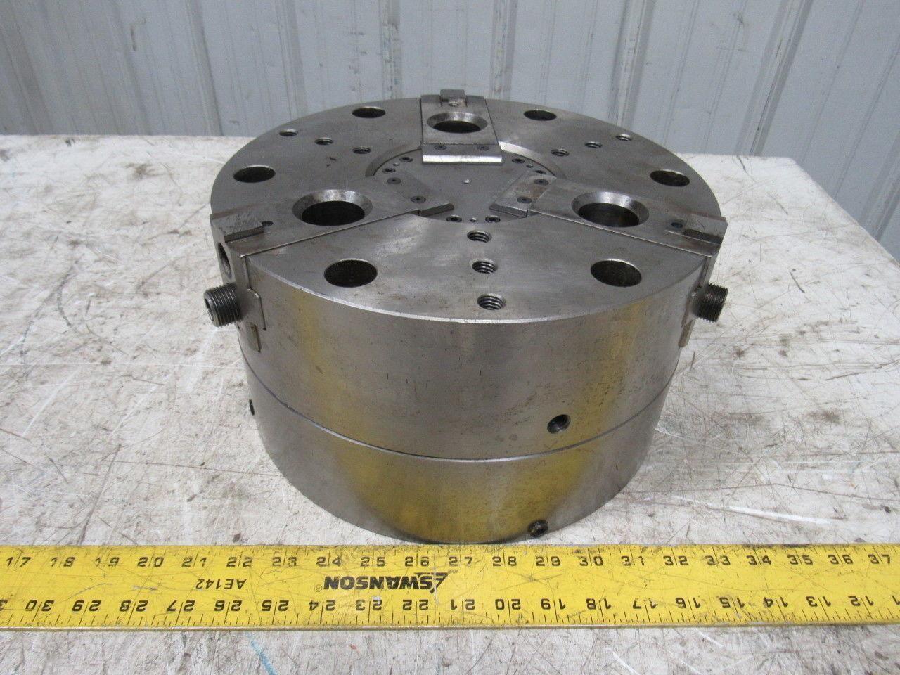 12" 3 Jaw CNC Hydraulic Power Lathe Chuck From a Cincinnati Milacron Cinturn