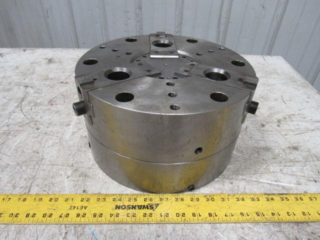 12" 3 Jaw CNC Hydraulic Power Lathe Chuck From a Cincinnati Milacron Cinturn