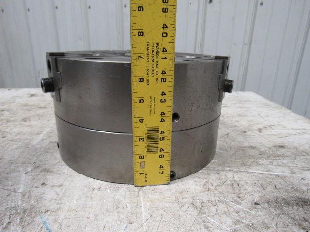 12" 3 Jaw CNC Hydraulic Power Lathe Chuck From a Cincinnati Milacron Cinturn