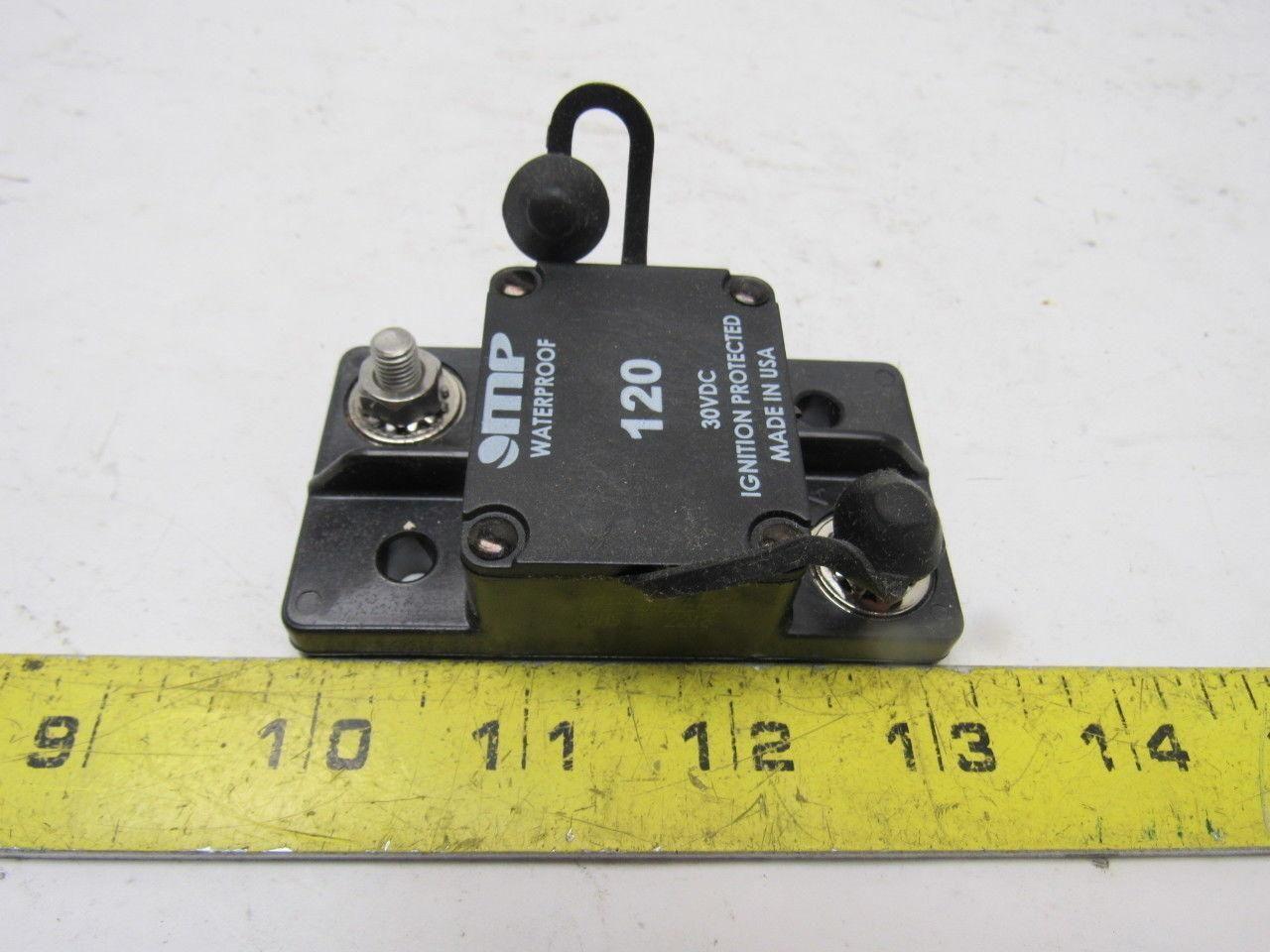 Chief Enterprises 171-SO-120-2 Waterproof 30VDC 120A RV/Auto Circuit Breaker