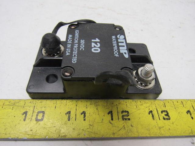 Chief Enterprises 171-SO-120-2 Waterproof 30VDC 120A RV/Auto Circuit Breaker