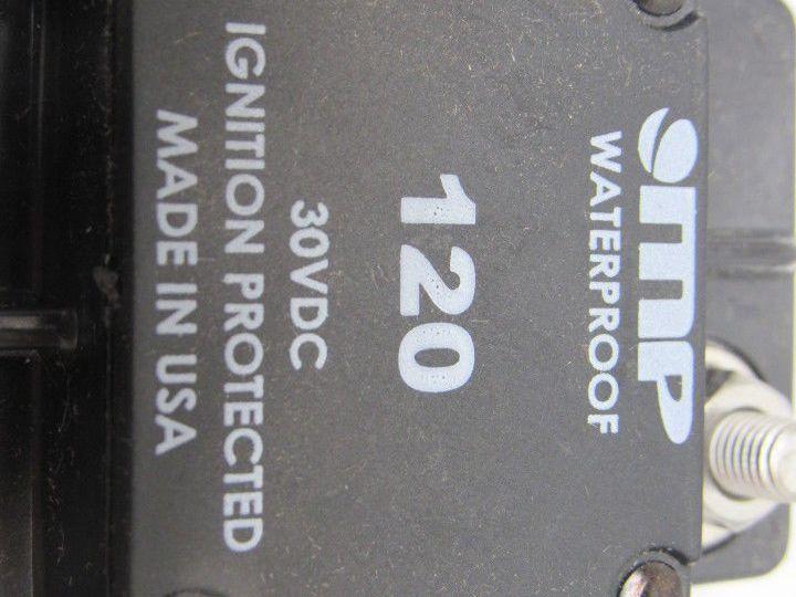 Chief Enterprises 171-SO-120-2 Waterproof 30VDC 120A RV/Auto Circuit Breaker