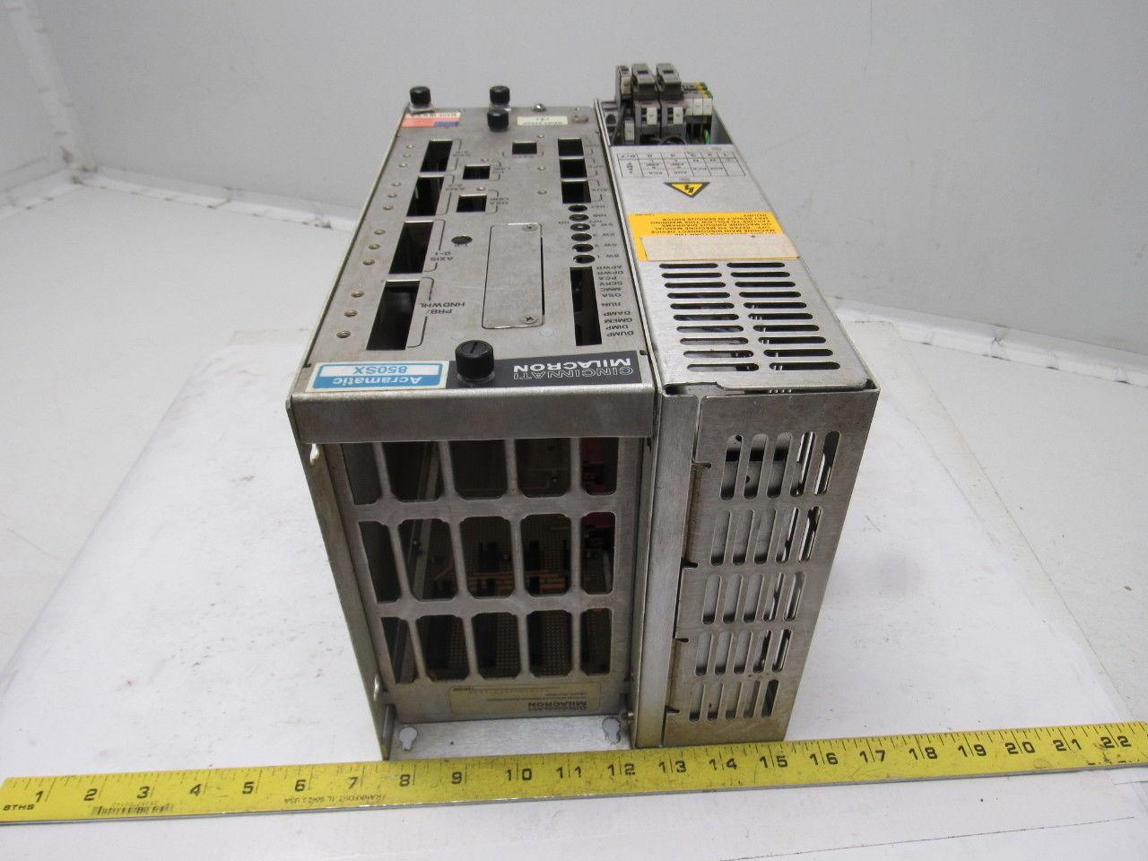 Siemens 3-424-2037A Acramatic 850SX Power Supply W/Rack Cincinnati Milacron