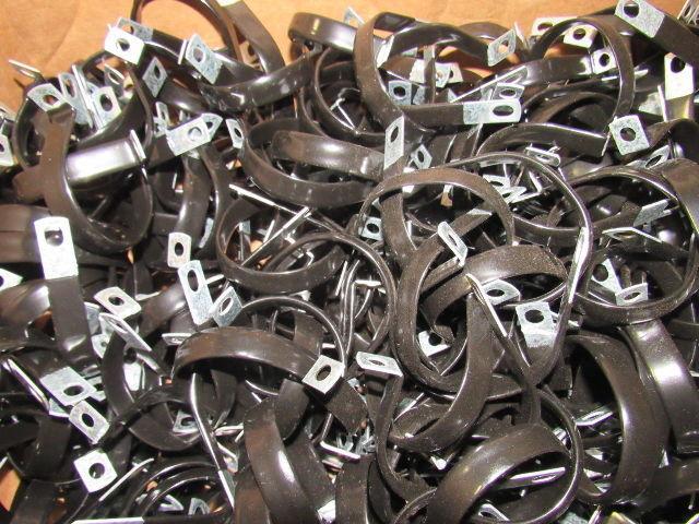 Lavanture Products COV3309Z1 Clamp 2"OD X 1/2"W Vinyl Coated Metal Lot of 500