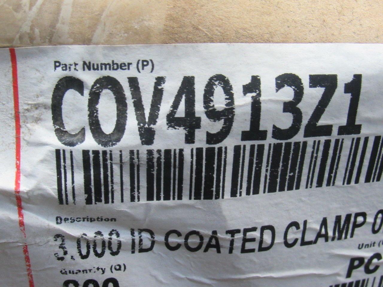 Lavanture Products COV4913Z1 Clamp 3"OD X 3/4"W Vinyl Coated Metal Lot of 190