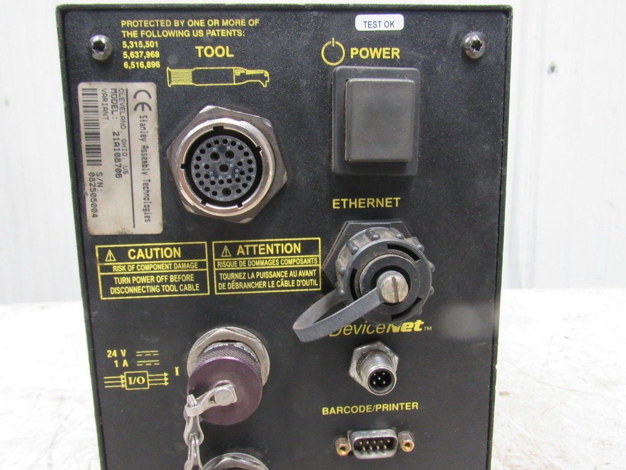 Stanley Assembly Technologies 21A108706 Nutrunner Tool Controller 115/230V