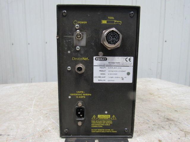 Stanley Works Q1001-010-001 115/230V Alpha Module W/Dnet Nutrunner Controller