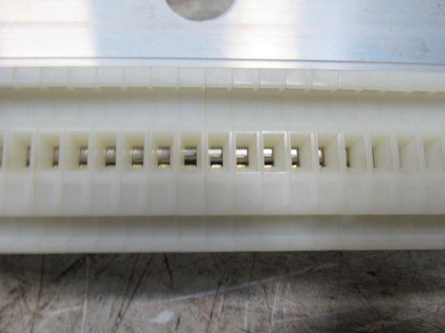 Allen Bradley 1492-HM1 IEC Terminal Block W/35-1/2" Aluminum Rail Lot of 135