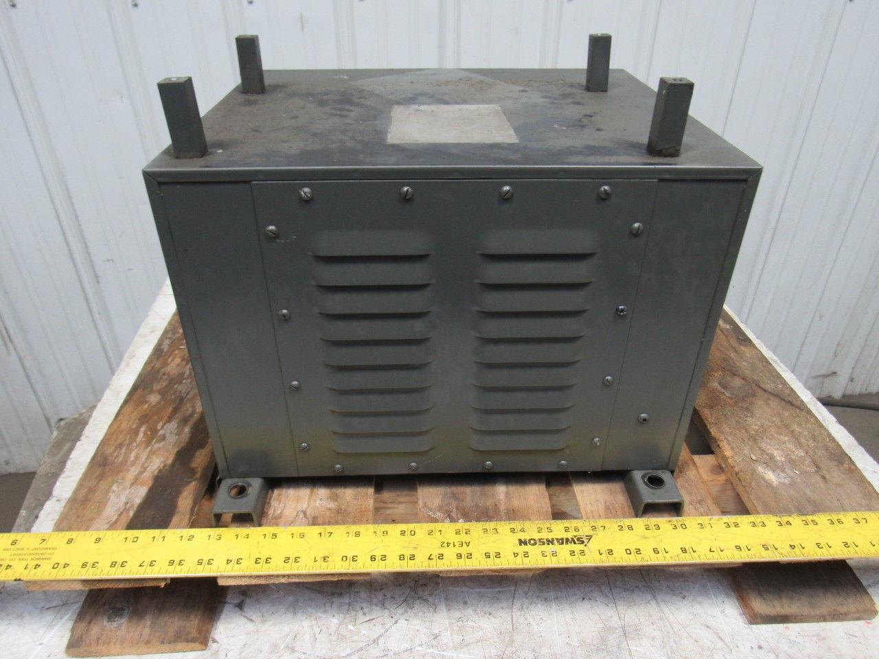 AJax 16KVA Stepdown Power Transformer 3Ph HV 460 LV 165Y/115V Cincinnati