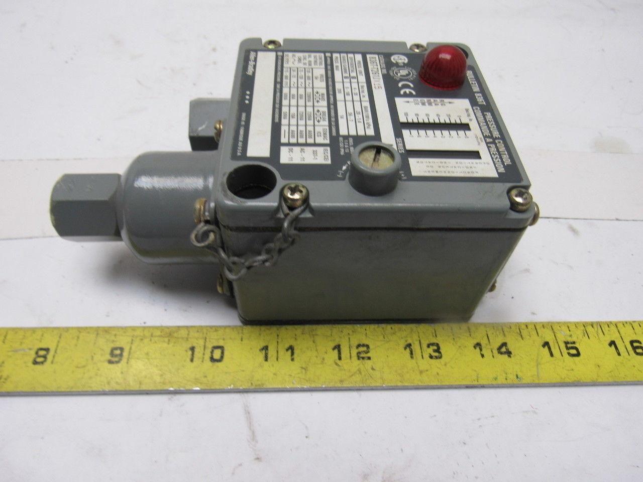 Allen Bradley 836T-T261JX15 Adjustable Electromechanical Pressure Control Switch