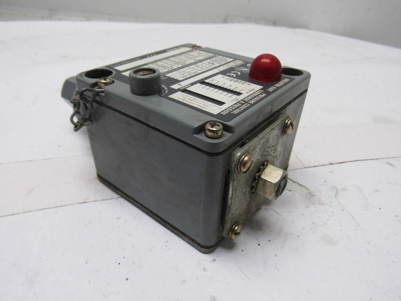 Allen Bradley 836T-T261JX15 Adjustable Electromechanical Pressure Control Switch