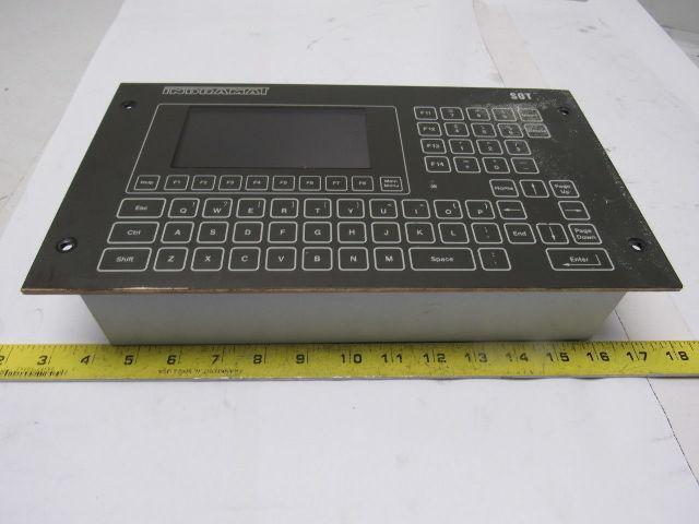 Indramat SOT02E2A-AS Station Operator Terminal Interface Display Panel