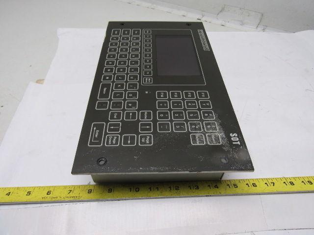 Indramat SOT02E2A-AS Station Operator Terminal Interface Display Panel