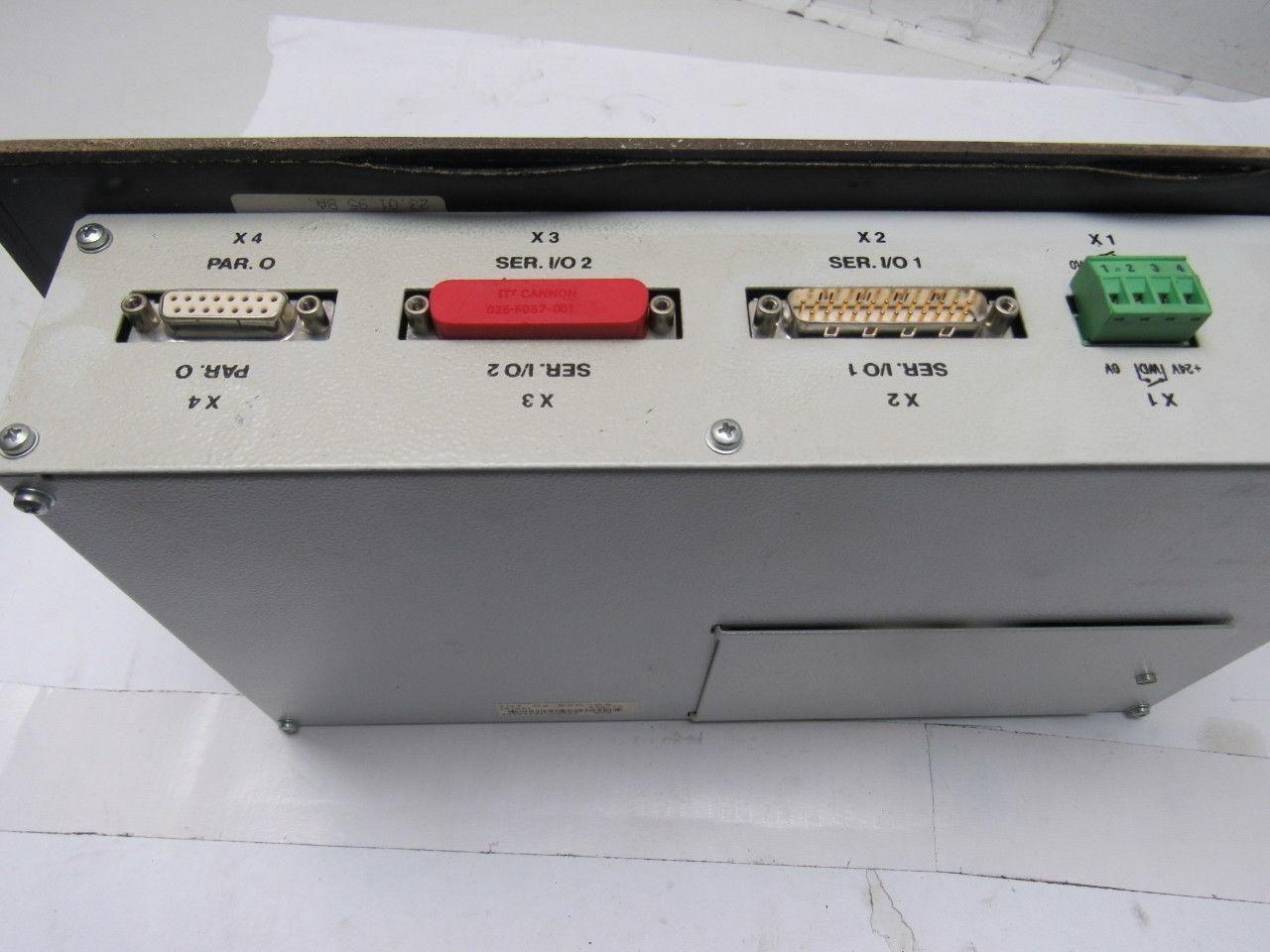 Indramat SOT02E2A-AS Station Operator Terminal Interface Display Panel